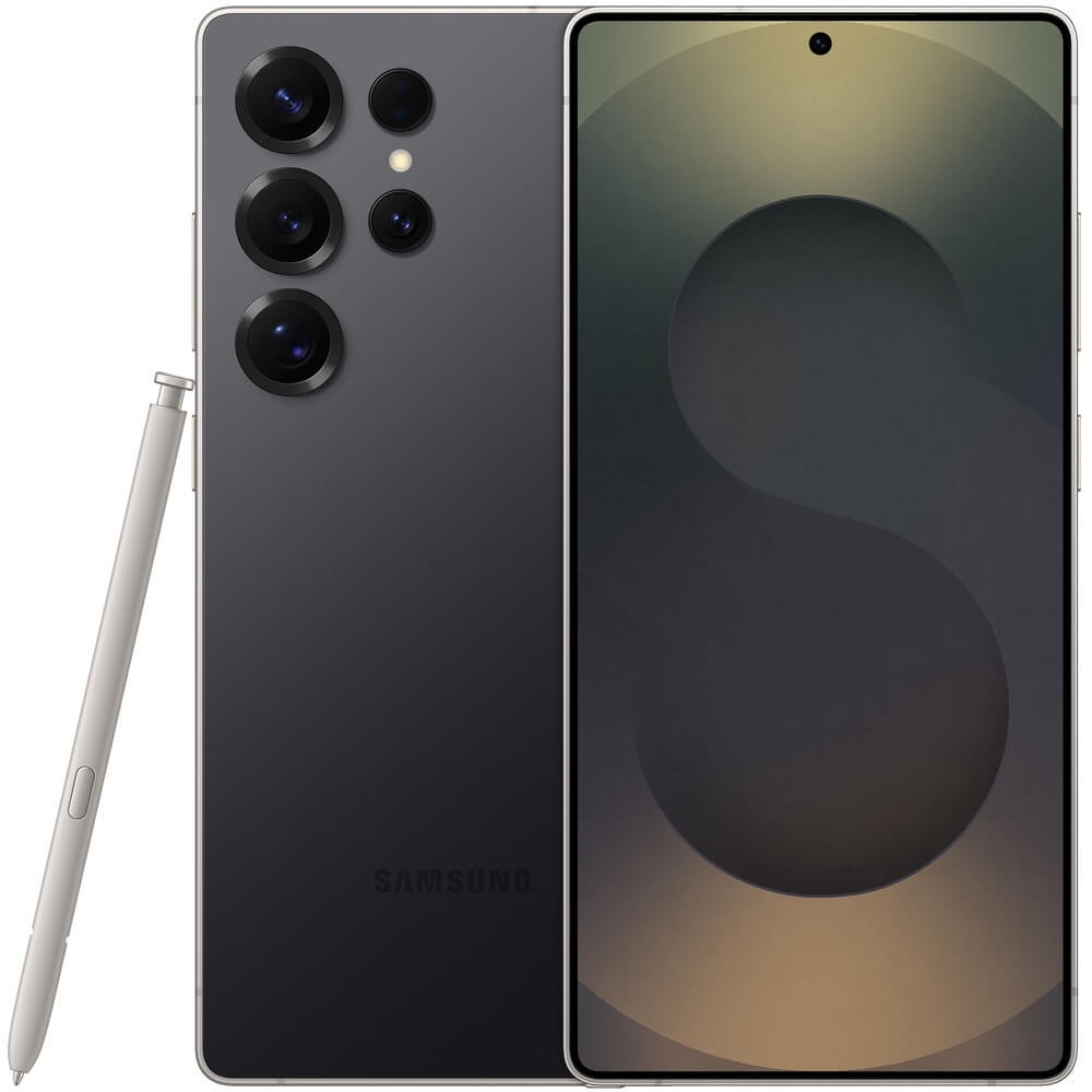 Смартфон Samsung Galaxy S25 Ultra 256 ГБ чёрный титан